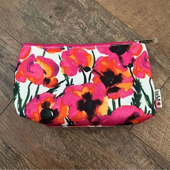 Vera Neumann for Clinique Floral Zip Bag - Picture 1 of 9